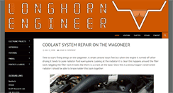 Desktop Screenshot of longhornengineer.com